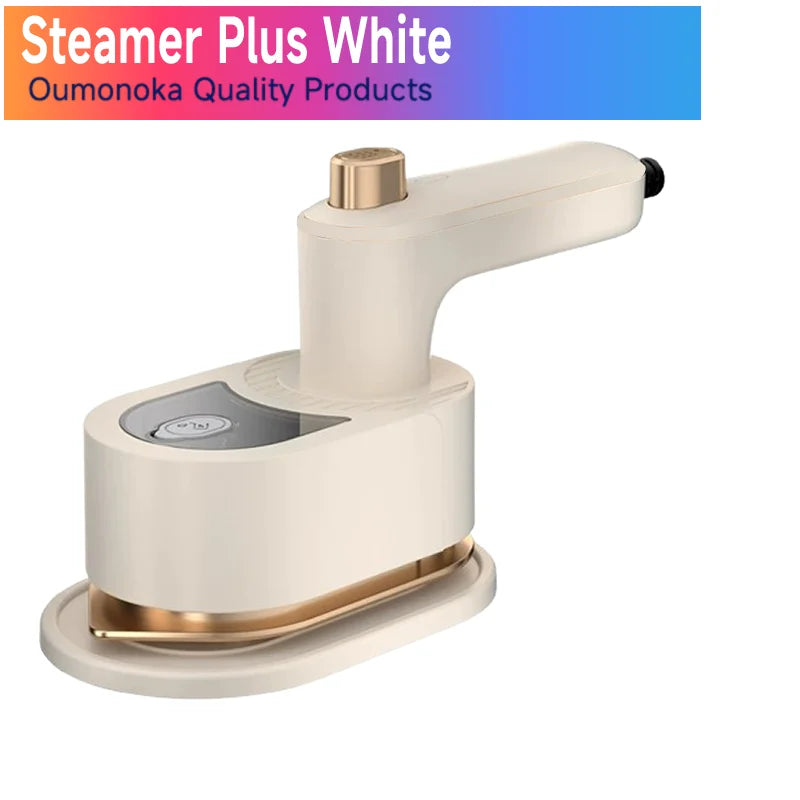 2-in-1 Handheld Steam Iron - Portable Garment Steamer for Travel & Home