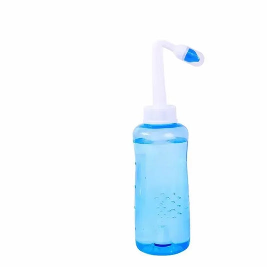 1 Piece Nasal Wash Bottle 300ml Adult And Children Nasal Cavity And Nasal Wash Bottle Physiological Saline Rhinitis Manual