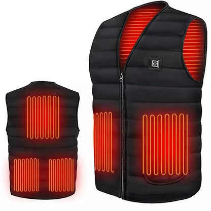 Heated Vest 9-Zone Smart Heating - Men & Women Winter Thermal Jacket