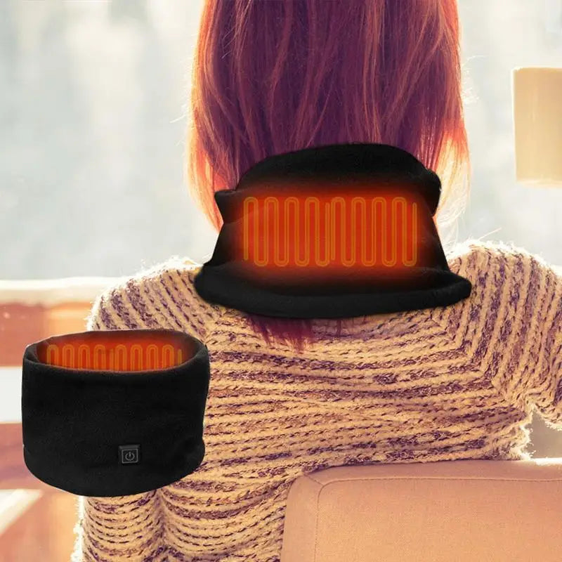 USB Electric Heating Scarf Cold Weather Neck Warmer