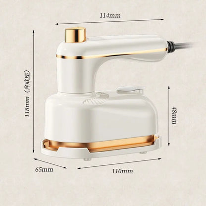 Mini Garment Steamer - Portable Travel Clothes Steamer for Wrinkle Removal