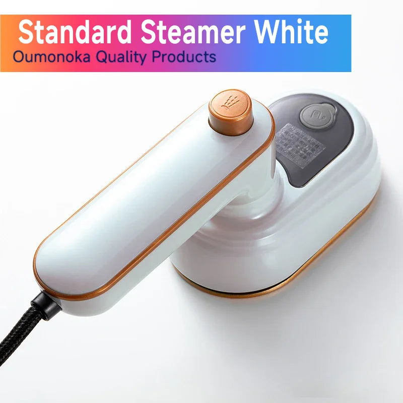 2-in-1 Handheld Steam Iron - Portable Garment Steamer for Travel & Home