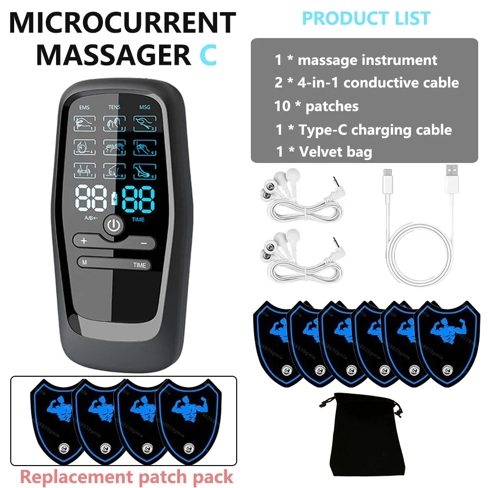 ENS Muscle Stimulator - Wireless EMS Device for Pain Relief & Physical Therapy