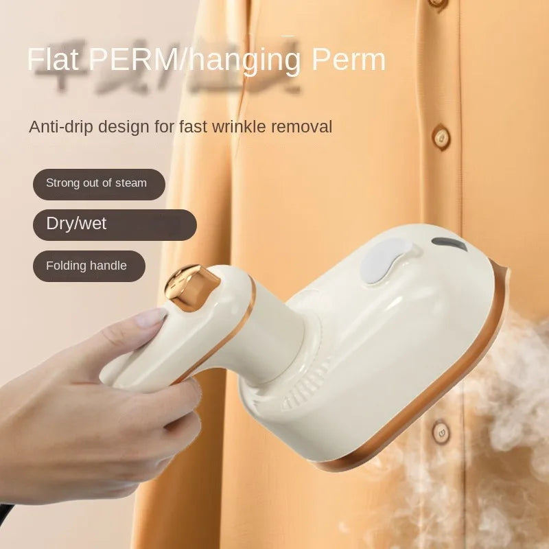 Mini Garment Steamer - Portable Travel Clothes Steamer for Wrinkle Removal