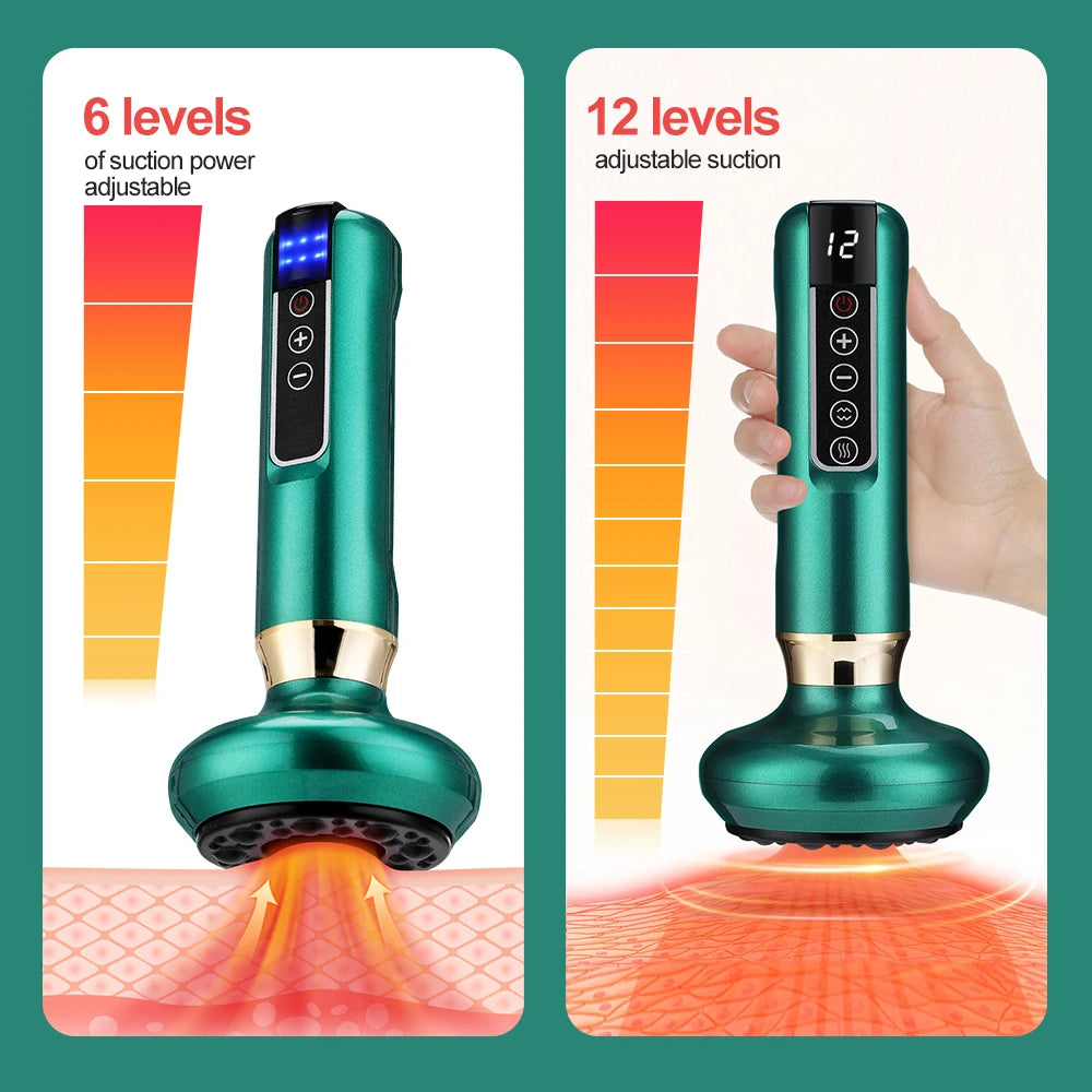 Intelligent Suction Medical Cupping Set - Electric Cupping Therapy Massager for Pain Relief