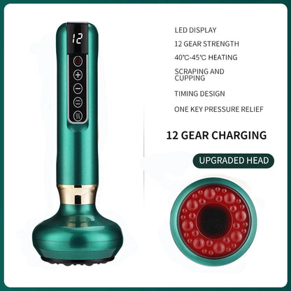 Intelligent Suction Medical Cupping Set - Electric Cupping Therapy Massager for Pain Relief