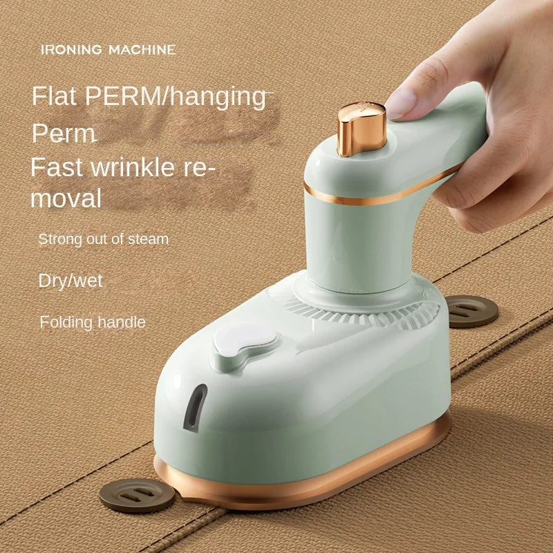 Mini Garment Steamer - Portable Travel Clothes Steamer for Wrinkle Removal