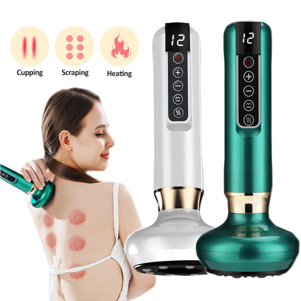 Intelligent Suction Medical Cupping Set - Electric Cupping Therapy Massager for Pain Relief