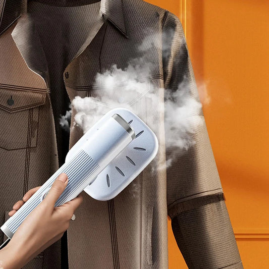 Portable Travel Steamer for Clothes - Mini Handheld Steam Iron with 180° Rotation