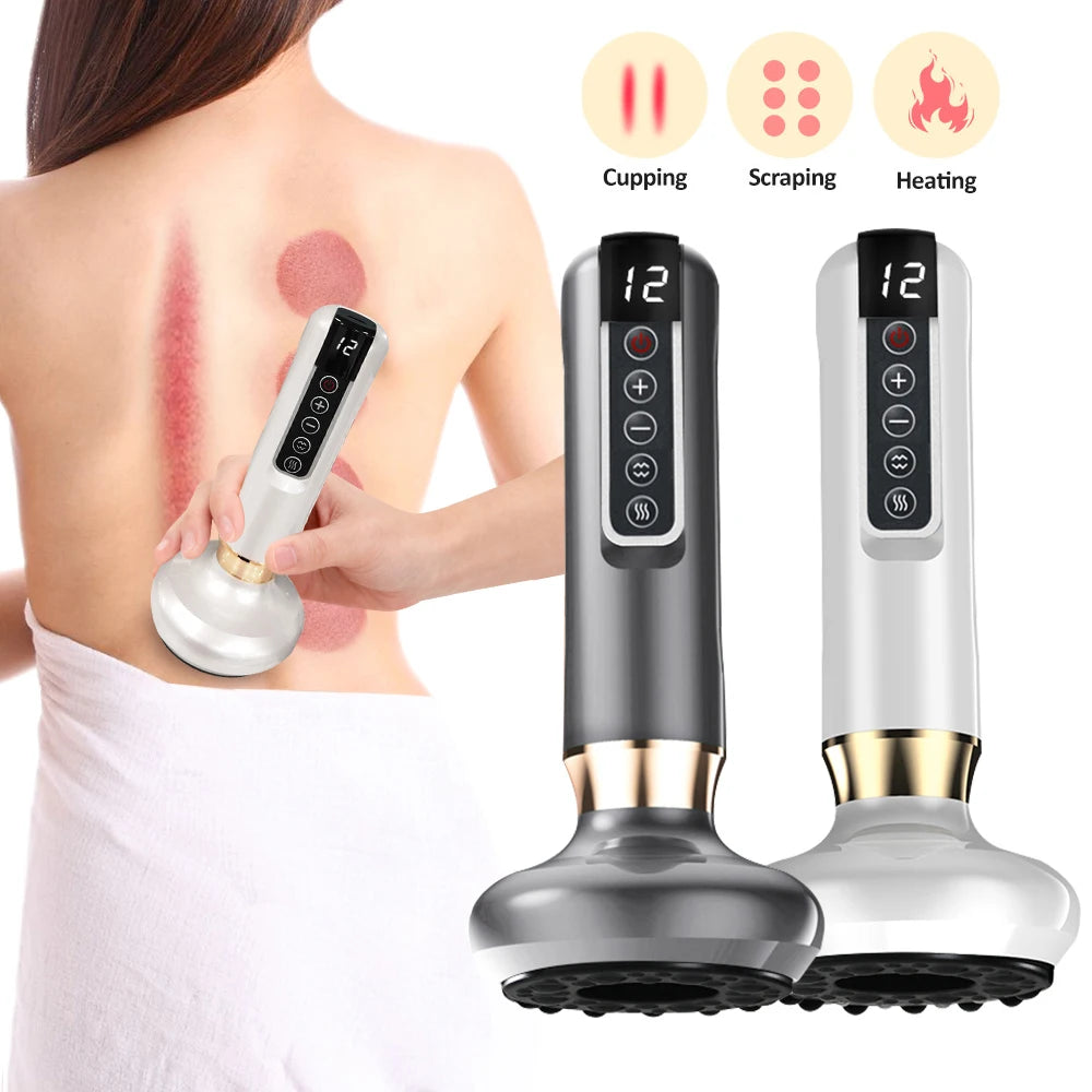 Intelligent Suction Medical Cupping Set - Electric Cupping Therapy Massager for Pain Relief