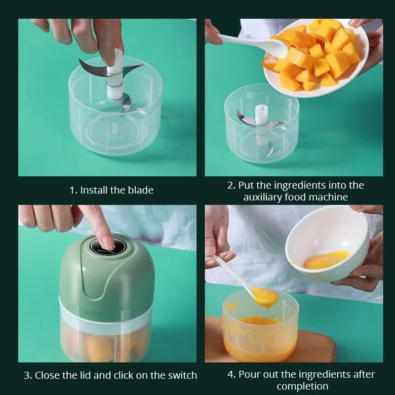 Electric Garlic Masher Garlic Masher