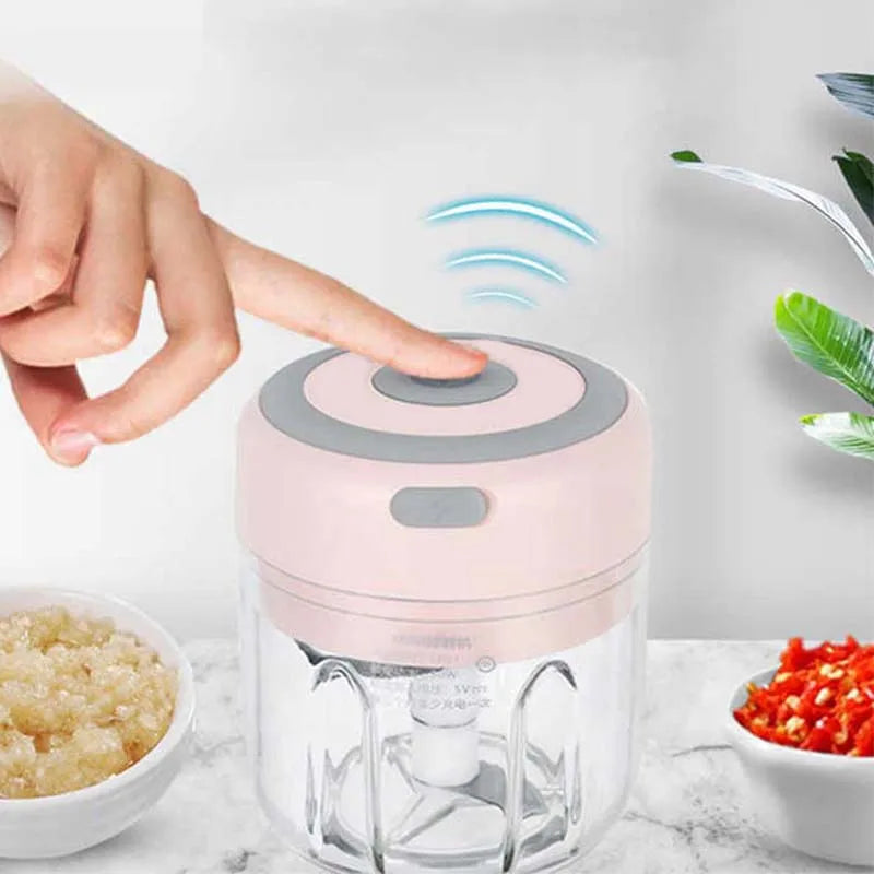 Grinder Household Rechargeable Multifunction Meat Vegetable Garlic And Ginger Crusher Mini Cordless Food Electric Grinder