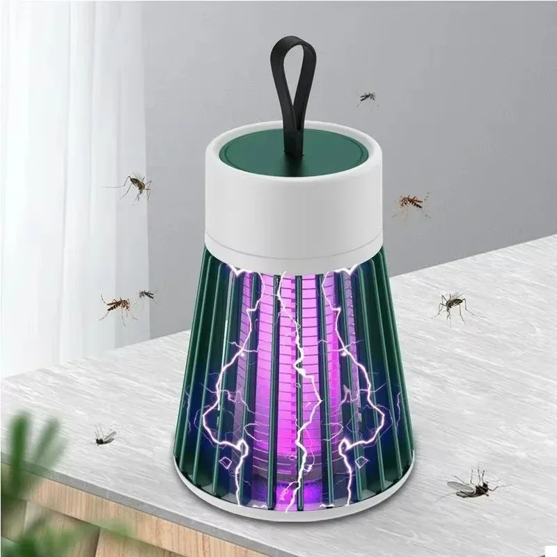 UV Mosquito Lamp Electric Shock Mosquito Killer Lamp USB Charge Anti Mosquito Lamp Pest Control Lamp Fly Trap Insect Killer