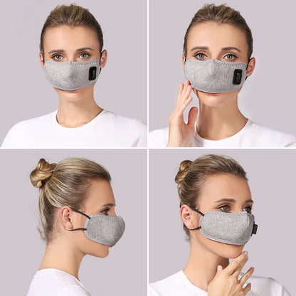 Red Light Therapy Nasal Warmer - Hot Compress Anti-Snoring Mask