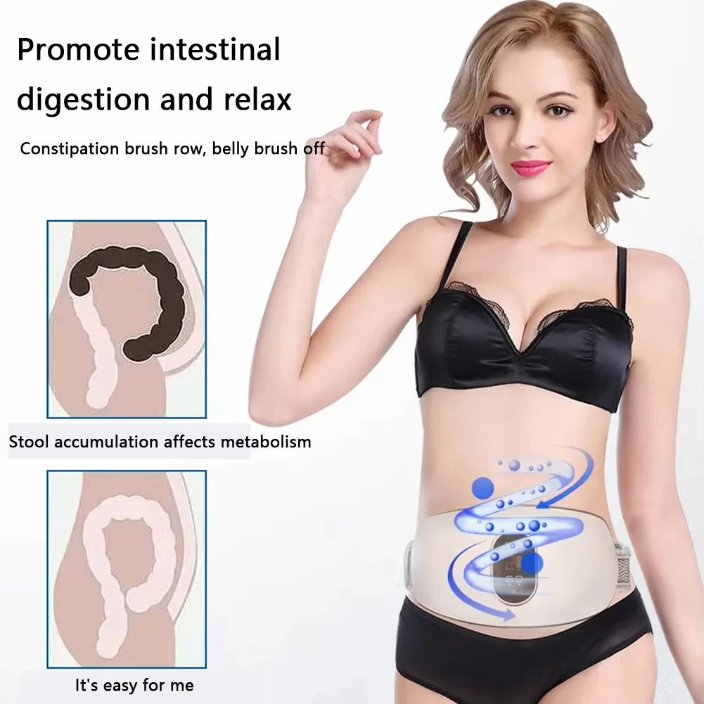 Rechargeable Waist Slimming Belt - Electric Fitness Massager for Body Shaping