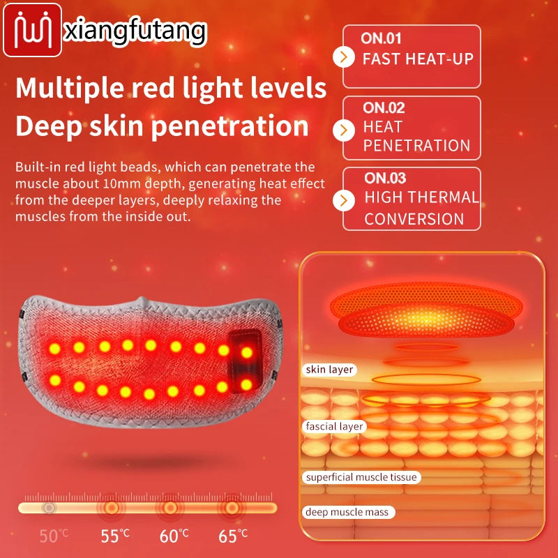 Red Light Therapy Nasal Warmer - Hot Compress Anti-Snoring Mask