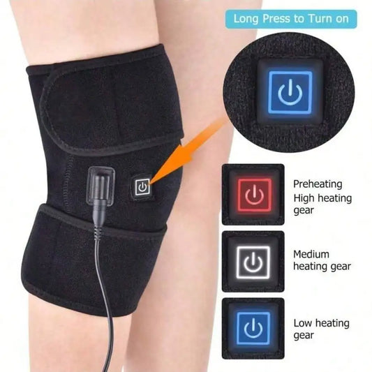 Electric Knee Pads, USB Heated Knee Pads, Leg Heat/Thermal Therapy