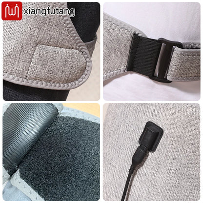 Red Light Heating Hip Support - Vibration Massager for Joint Pain Relief