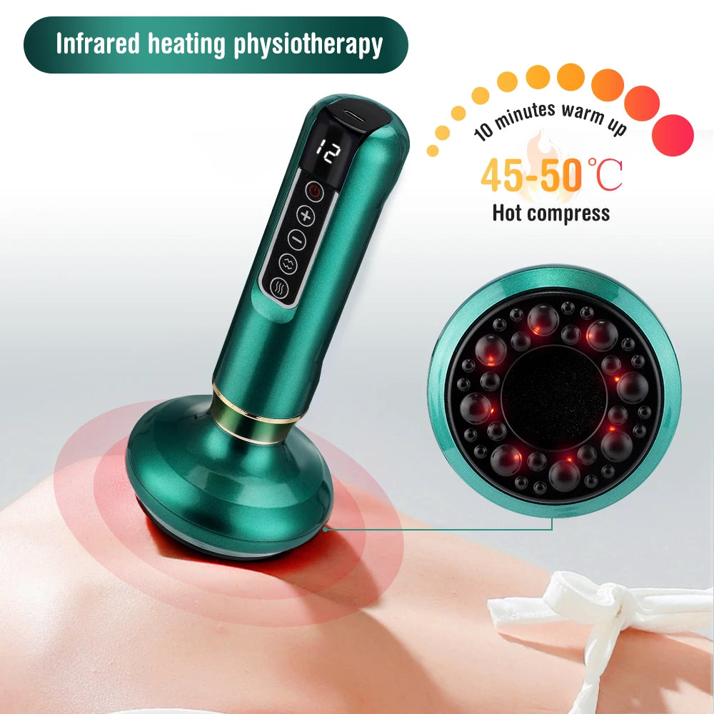 Intelligent Suction Medical Cupping Set - Electric Cupping Therapy Massager for Pain Relief