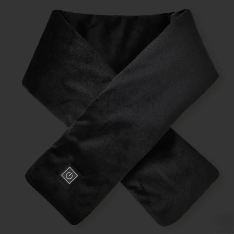 USB Heated Scarf - Portable Electric Neck Warmer for Winter Cold Weather