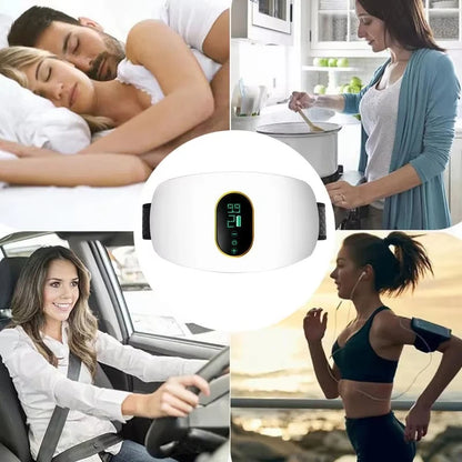 Rechargeable Waist Slimming Belt - Electric Fitness Massager for Body Shaping
