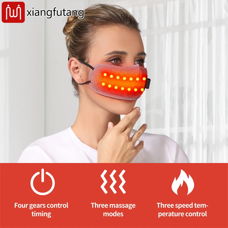 Red Light Therapy Nasal Warmer - Hot Compress Anti-Snoring Mask