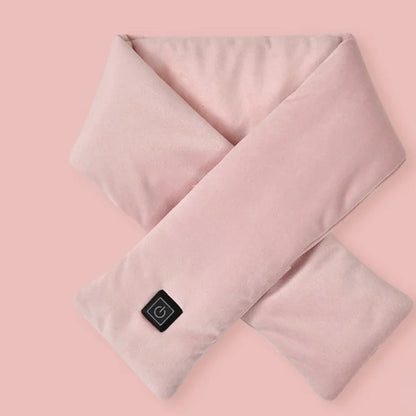 USB Heated Scarf - Portable Electric Neck Warmer for Winter Cold Weather