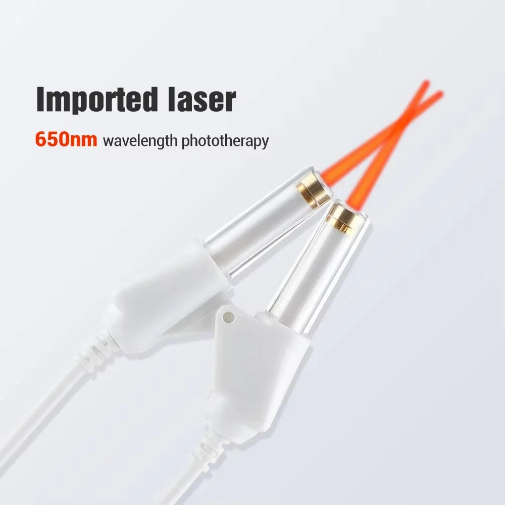 Red Light Therapy Nose Clip - Rhinitis Treatment Device for Home Use