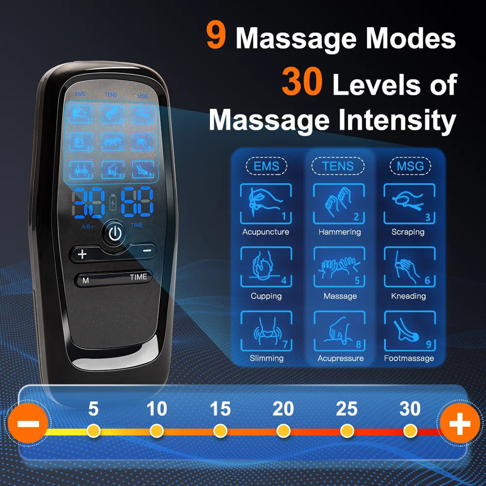 ENS Muscle Stimulator - Wireless EMS Device for Pain Relief & Physical Therapy