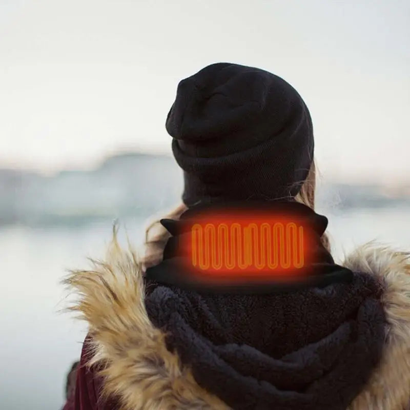 USB Electric Heating Scarf Cold Weather Neck Warmer