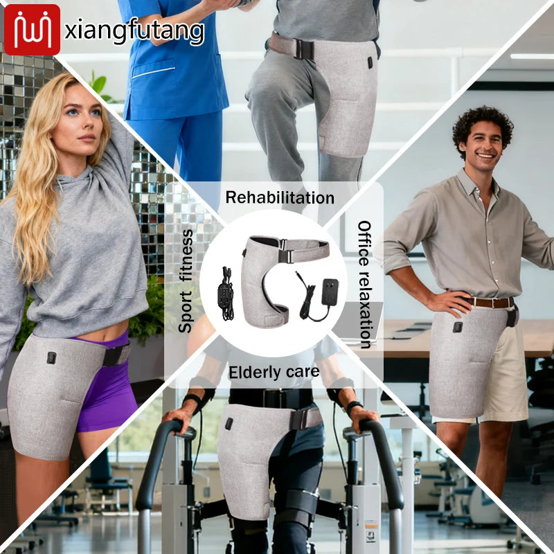 Red Light Heating Hip Support - Vibration Massager for Joint Pain Relief
