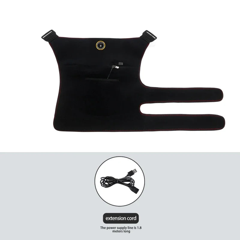 Heated Hip Wrap with Massage - Pain Relief & Recovery