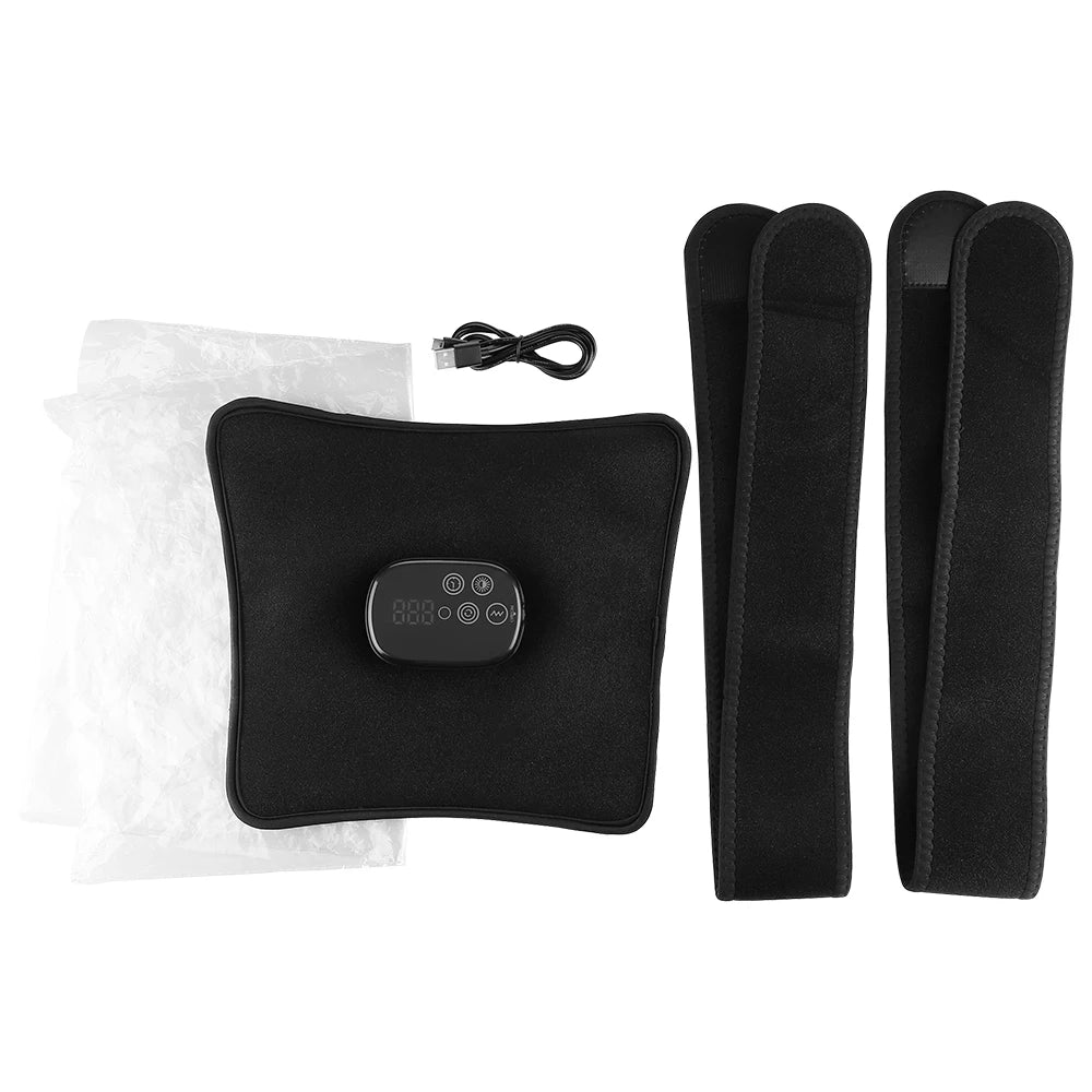 Wireless Electric Knee Massager - Red Light Heating & Vibration Therapy