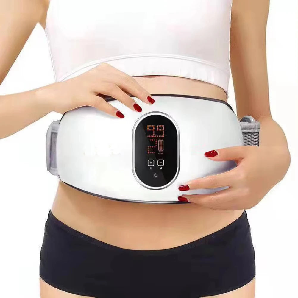 Rechargeable Waist Slimming Belt - Electric Fitness Massager for Body Shaping