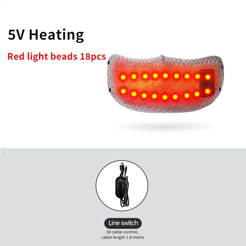 Red Light Heated Nose Pad - Electric Nose Warmer for Sinus & Rhinitis Relief