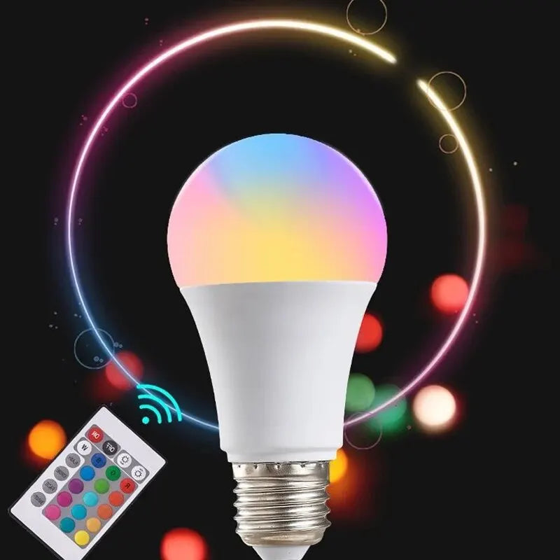 16 Colors RGB Bulb