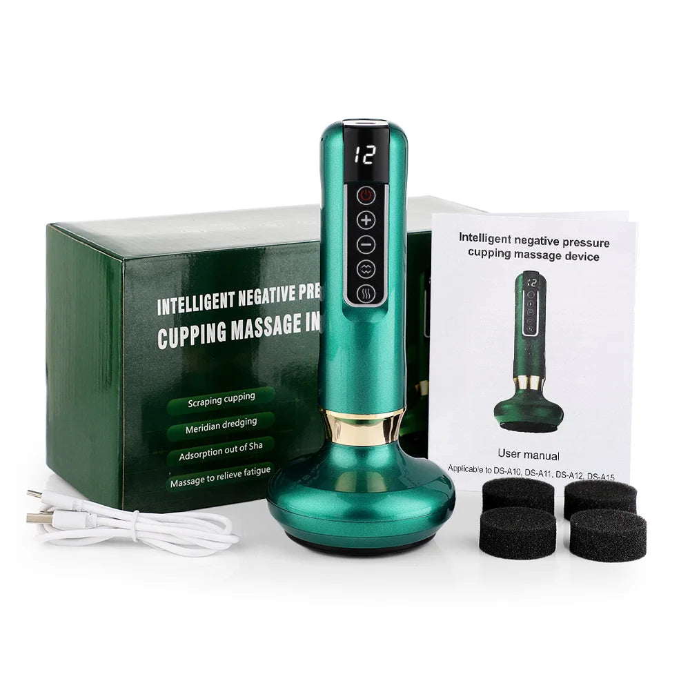 Intelligent Suction Medical Cupping Set - Electric Cupping Therapy Massager for Pain Relief