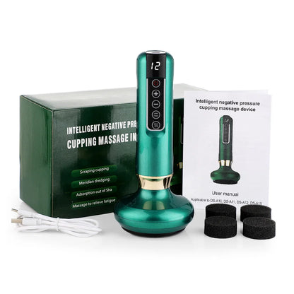 Intelligent Suction Medical Cupping Set - Electric Cupping Therapy Massager for Pain Relief