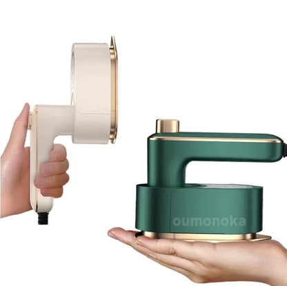 2-in-1 Handheld Steam Iron - Portable Garment Steamer for Travel & Home